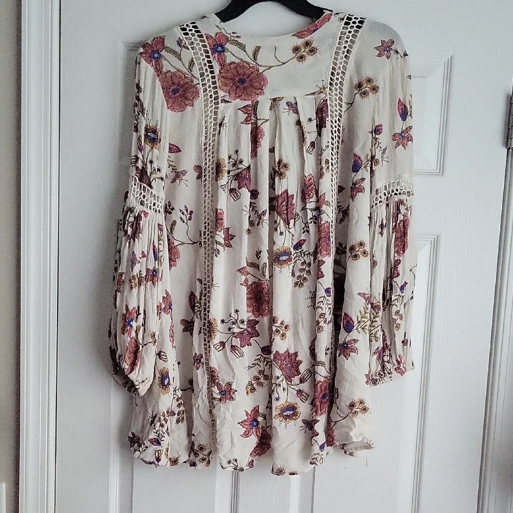Free People Just The Two Of Us Oversized Tunic